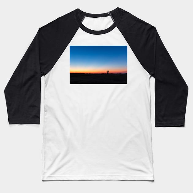 Dusk in eastern Ontario Baseball T-Shirt by josefpittner